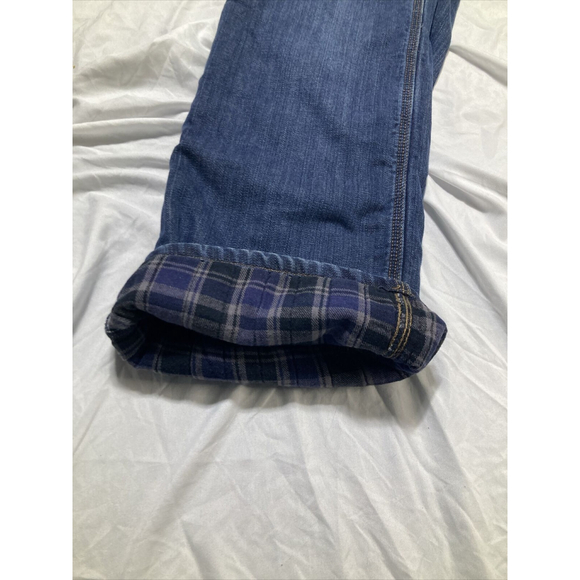 Wind River Insulated Jeans Lined Blue Denim Pants Mens Size 36 X 34 - Picture 2 of 9